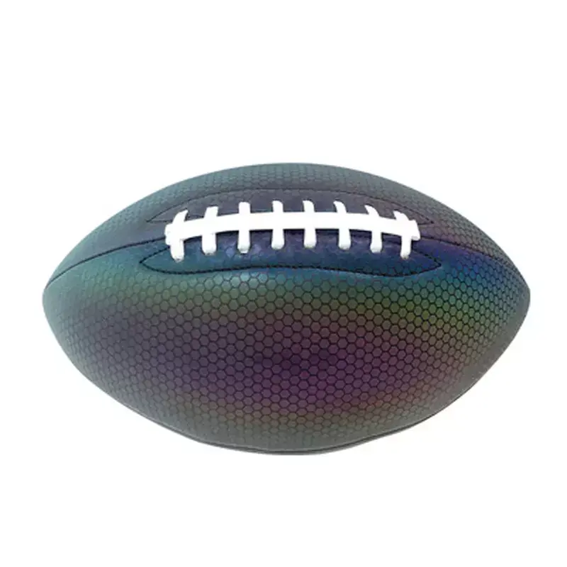 Composite leather rugby official reflective leather American football Featured Image