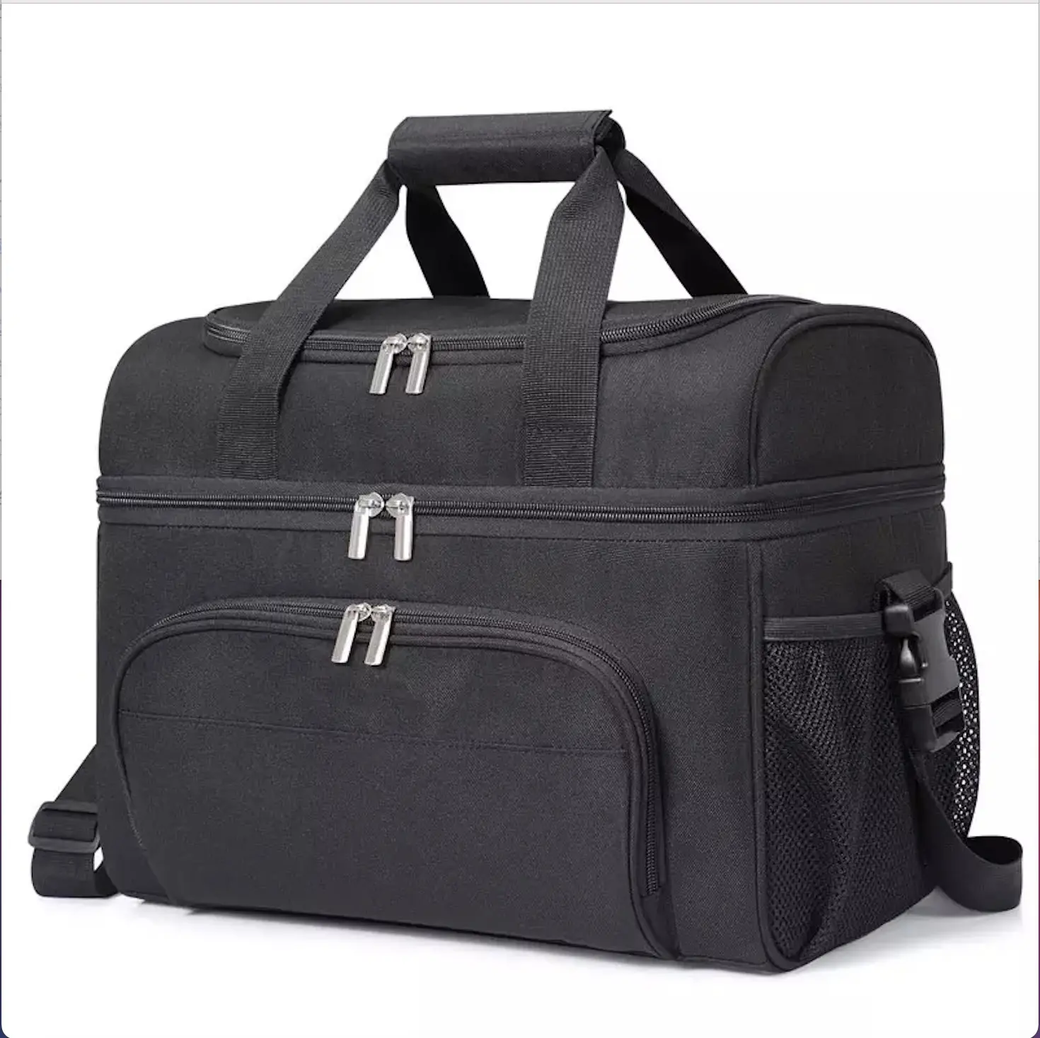 Amazon Hot Sale Insulated Cooler Bag Cooler Bag Lightweight Portable Cooler Tote for Camping Family Outdoor Activities Large Featured Image