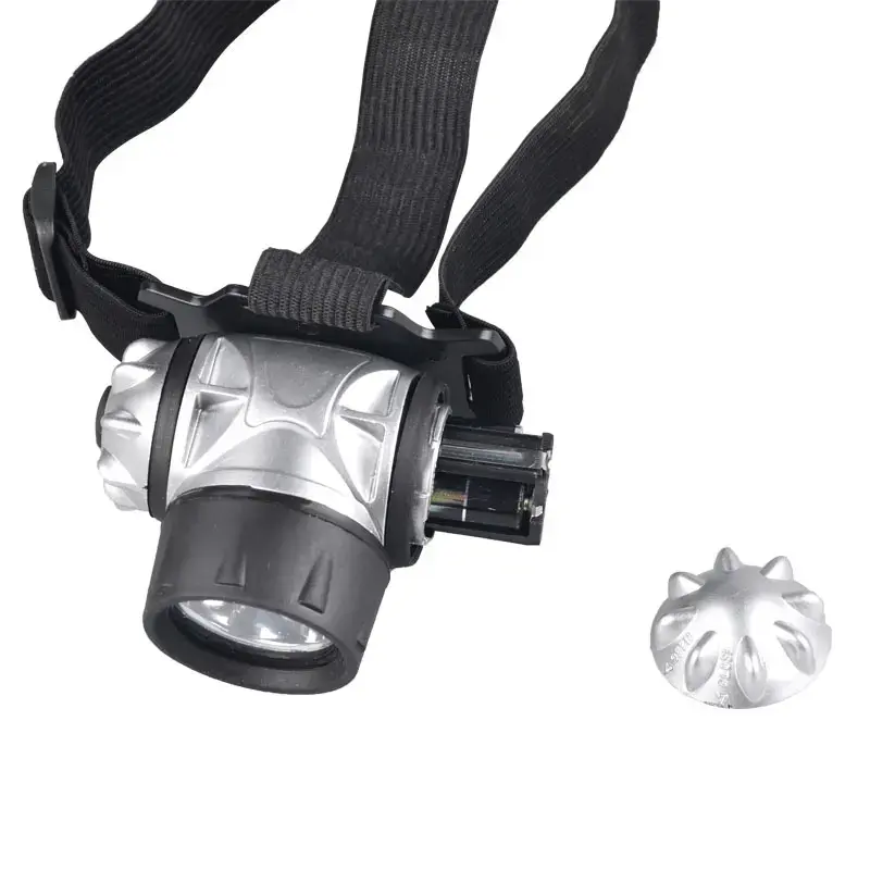 head tourch light Powerful Headlamp Promotion 7 LED Headlamp lm 3 Modes ABS Camping headlight Headlamp