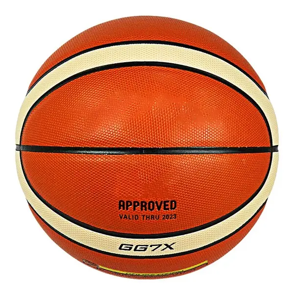 Baloncesto 29.5” men size basketball PU leather GG7X 2023 verson basketball for indoor and outdoor playing Featured Image