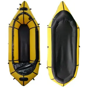 Inflatable lightweight packraft