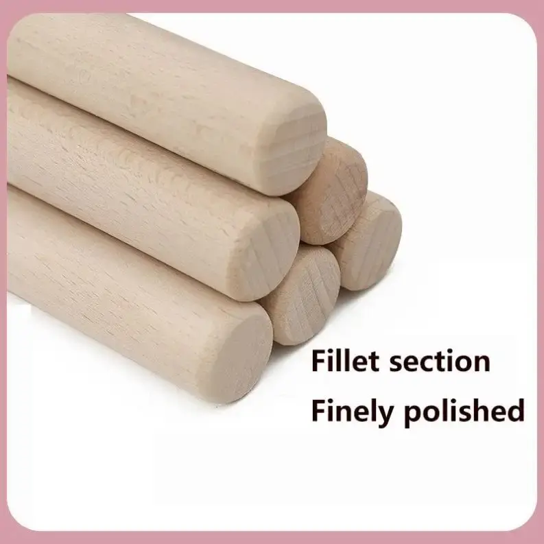 Premium Body Building Yoga Stick Round Shape Wooden Stick Open Shoulder Correct Hunchback Training Stick