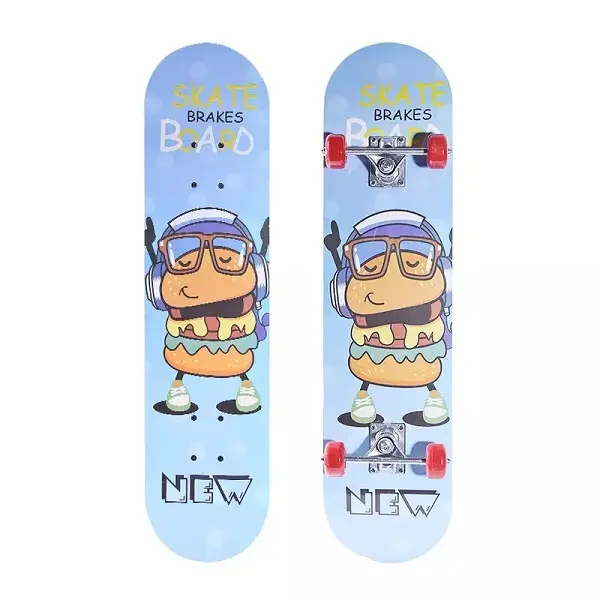 Wholesale Oem Plain Blank Skate Board 7 Ply Wood Decks wheel Skateboard Featured Image