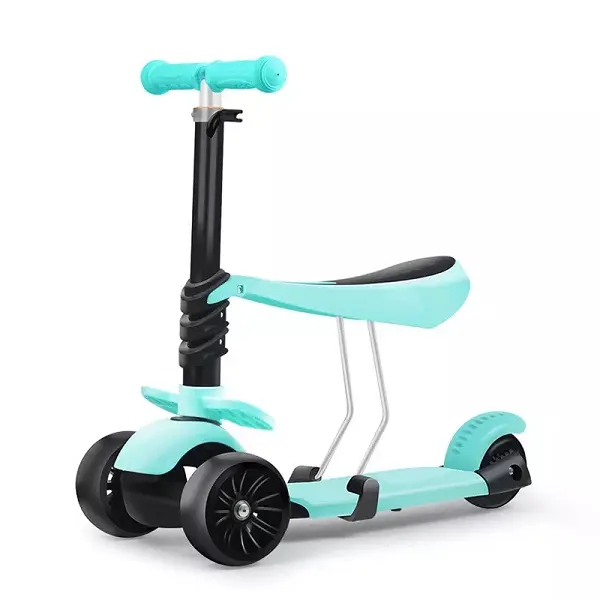 Mini 2-6 Years Old Toddlers Kick Scooter 3 in 1 Boys and Girls scooter kids toy 3 wheels child with Light Up Wheels Featured Image