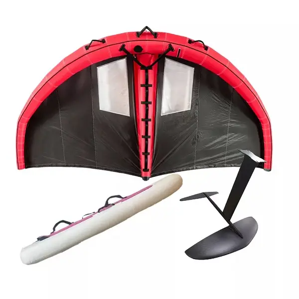 Present popular foil wing surfing kit surf board hydrofoil wing hydrofoil water wind foil with wingfoil board Featured Image