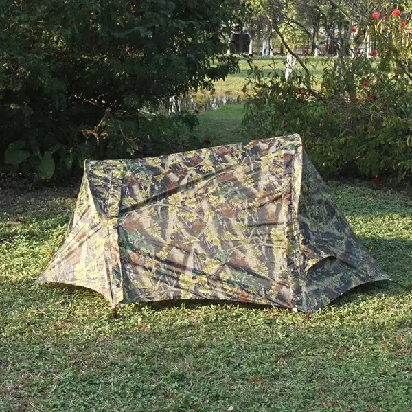 Multipurpose Camping Bed Tent Cot 1-2 Person Outdoor Sleeping Bed Folding Camping Tent