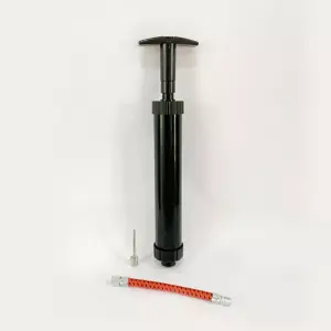 Custom high pressure bidirectional mini manual basketball soccer beach ball volleyball pump