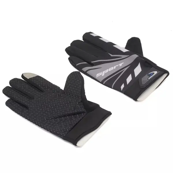 REYGEAK Full-Finger Biking Gloves Outdoor Lightweight Summer Road Cycling Gloves Touchscreen Glove Unisex Breathable Featured Image