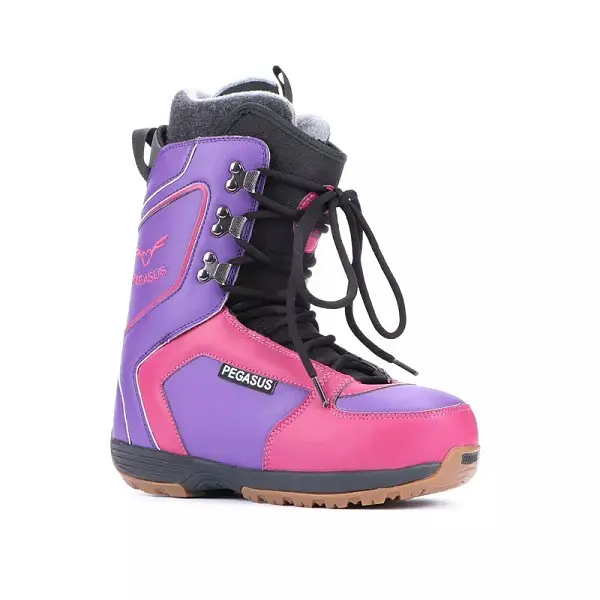 New Women Winter Snow Ski Shoes Snowboard Boots Warm Non-slip Waterproof Shock Ski Boots Featured Image
