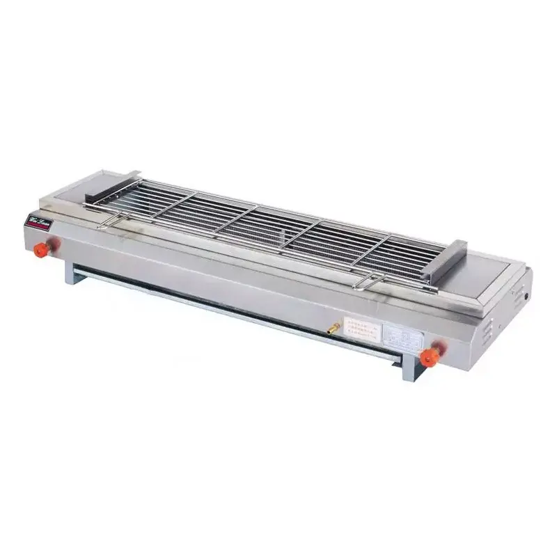 Outdoor commercial grill kitchen party charcoal grill with tool set Featured Image