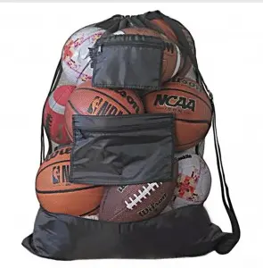 Amazon Hot Sale Drawstring Basketball Bag Extra Large Soccer Ball Bag with Adjustable Shoulder Strap Gear Bag for Football