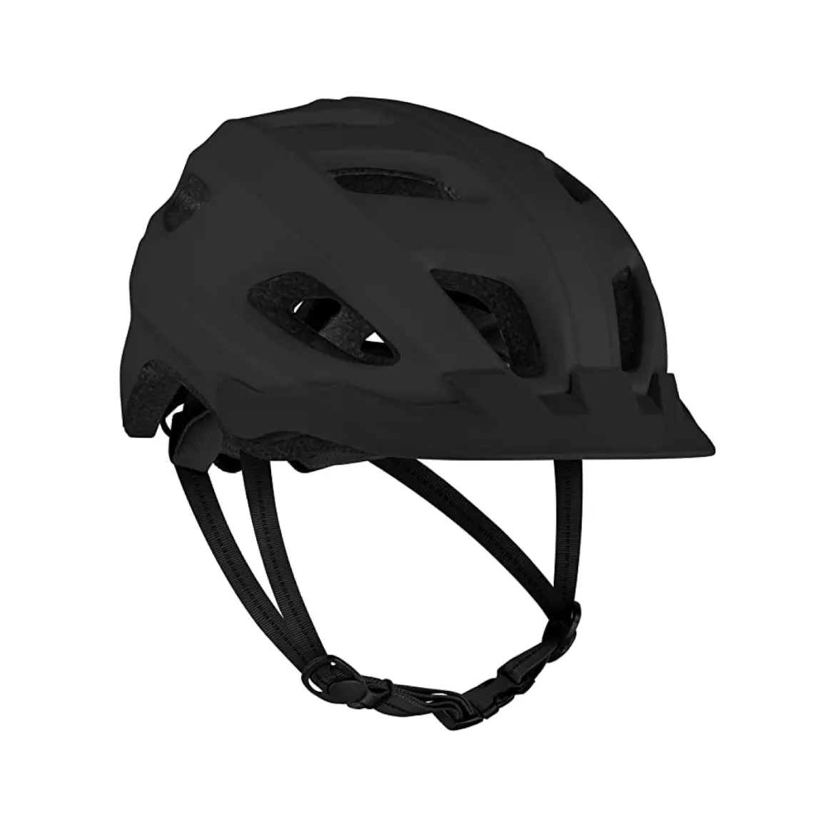Bicycle helmet with LED safety light adjustable dial and removable visor Featured Image