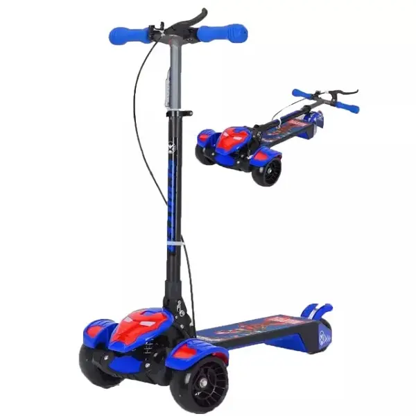 Factory direct foldable high quality children’s scooter suitable for children’s scooter kids 3 wheels kids Featured Image