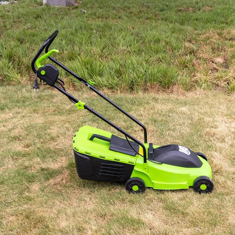 Electric lawn mower 40V portable lithium electric lawn mower lawn mower in private garden villa area