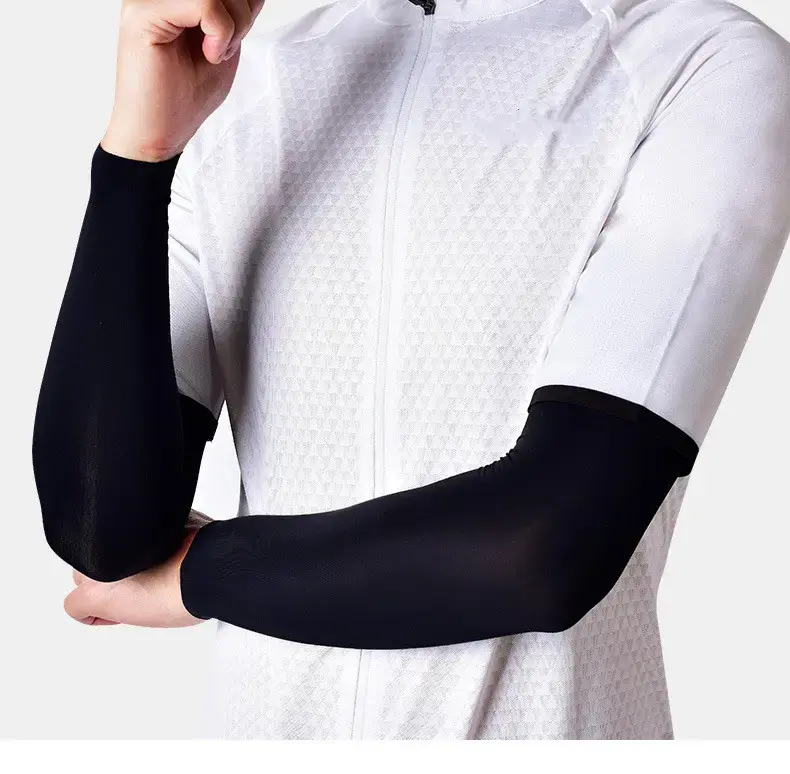 Best Sale In Usa sun protection Arm Sleeves For Chef 100% Polyester Anti-uv Sports Stock ice Cool Arm Sleeve Featured Image