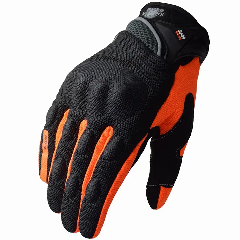 Gloves Breathable Summer Motorcycle Gloves Shockproof Full Finger Cycling Guantes Moto Luvas Motocross Motorbike Gloves
