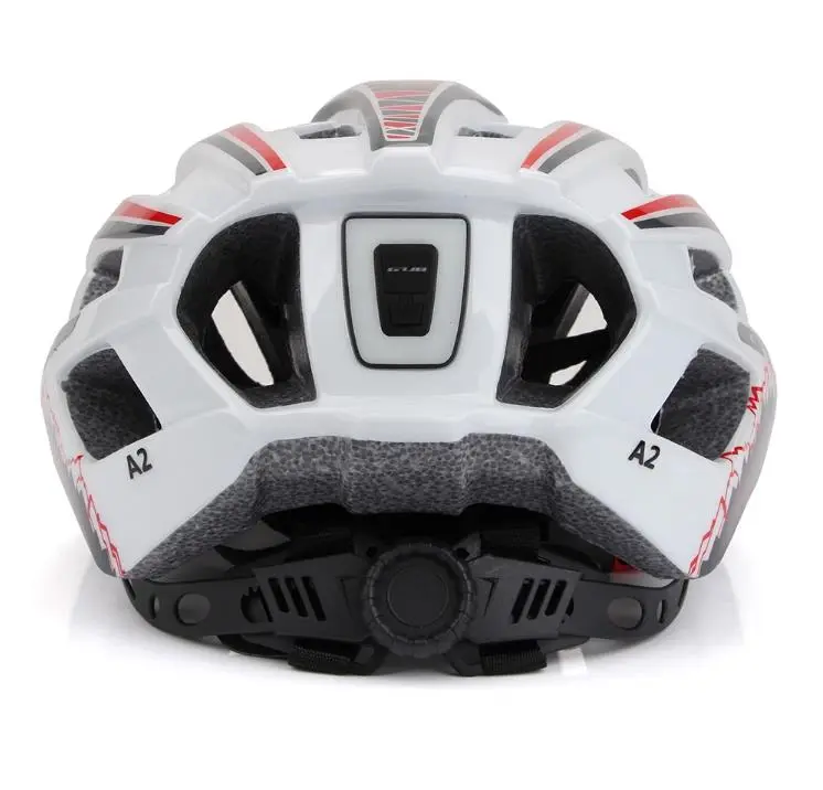 Custom Skate Scooter Bike Helmet with Signal Light Bicycle Cycle Riding Black Yellow Red Led