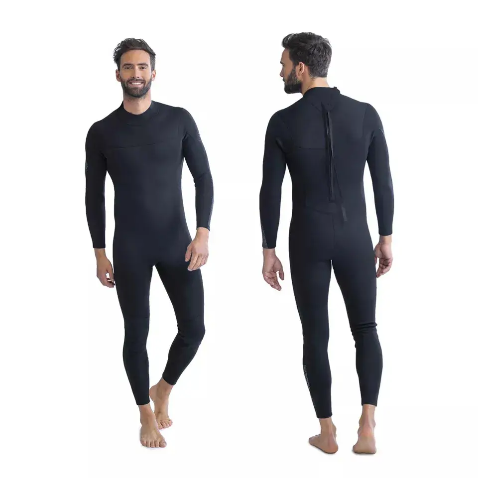 Wholesale Neoprene Diving Suits Long Sleeve Keep Warm Surfing Swimming Wetsuit For Men Featured Image