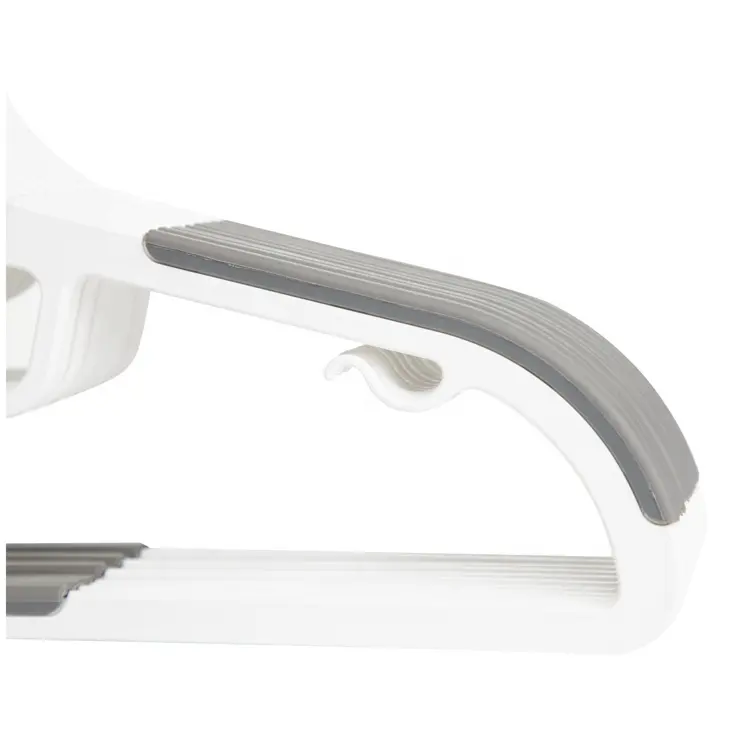 Fashion Plastic Hangers with Non-Slip Pads Space Saving Easy Slide Hangers Featured Image