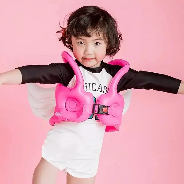2021 Hot selling kids Angel Wings life jacket Swimming Jacket Inflatable Life Vest
