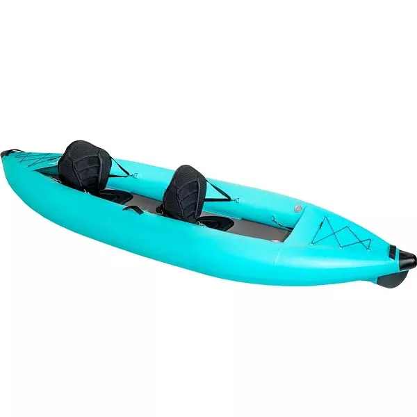 Professional Fishing Kayak of Rowing Boat 2 man Inflatable Kayak for sale