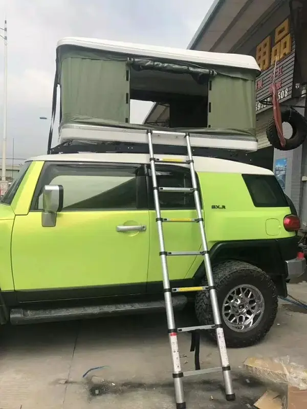 Woqi High Quality Car Rooftop Tent Outdoor Camping Hard shell Pop Up Car Roof Tent