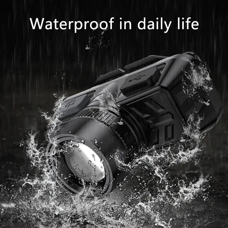 cheap head lamp portable and light headlamp zoomable led headlamps rechargeable headlight waterproof usb headlamps