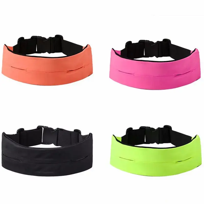 Amazon Hot Selling Lightweight Comfortable Safty Running Waist Belt for Mobile Phone Bag