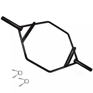 Training Weight lifting Hexagon Hexbar Standard 1 Inch Deadlift Hex Barbell Trap Bar