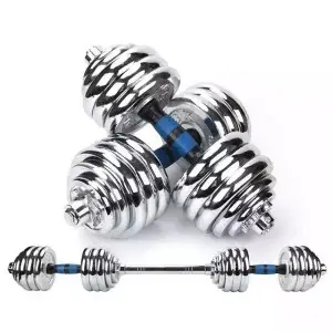 In Stock High Quality 20kg 44LB Fitness Equipment Gym Weights Set Adjustable Dumbbell For Body Building