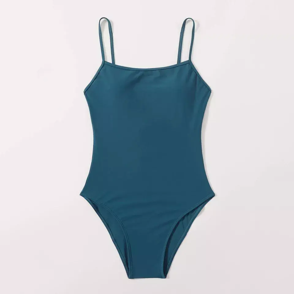 Simple one-piece beach swimsuit Featured Image