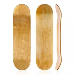 31*8 Inch Wholesale Oem Plain Blank Skate Board 7 Ply Wood Decks Skateboard