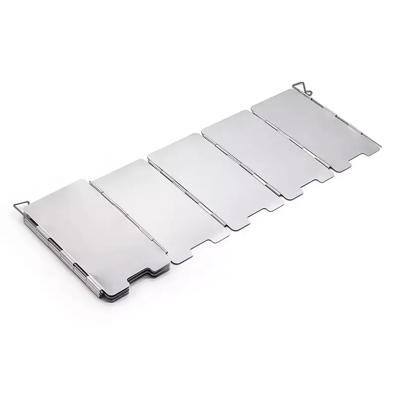 Windshield folding outdoor picnic barbecue windproof screen Featured Image