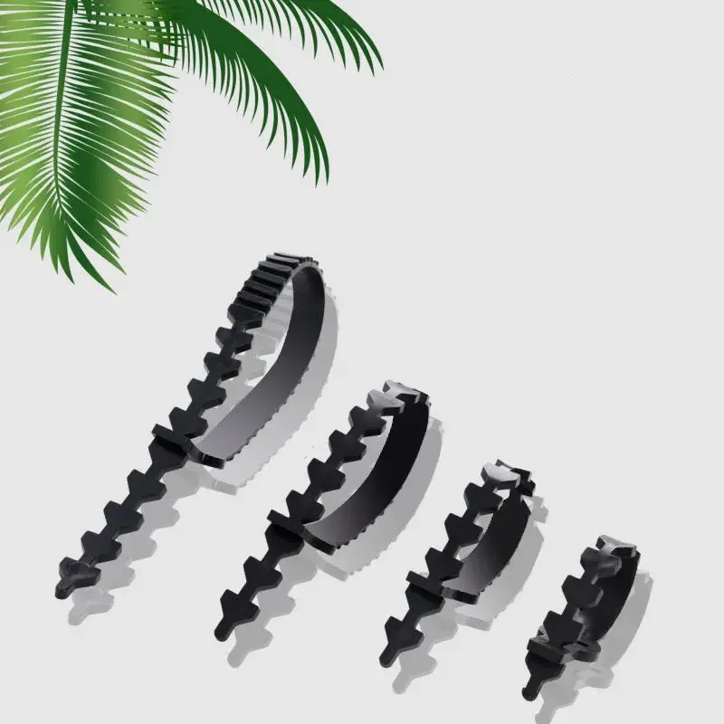 Super soft adjustable heavy duty Plastic Rubber Garden Tree Plant Tie