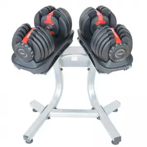 Dumbbell rubber 552 under adjustable dumbbells with bracket