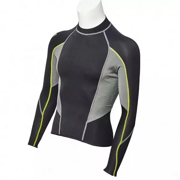 Modern Novel Design Wetsuits Tops Reasonable 3Mm Half Body Bathing Diving Suit Yamamoto Surfing Low Price Ladies Wetsuit Top Featured Image