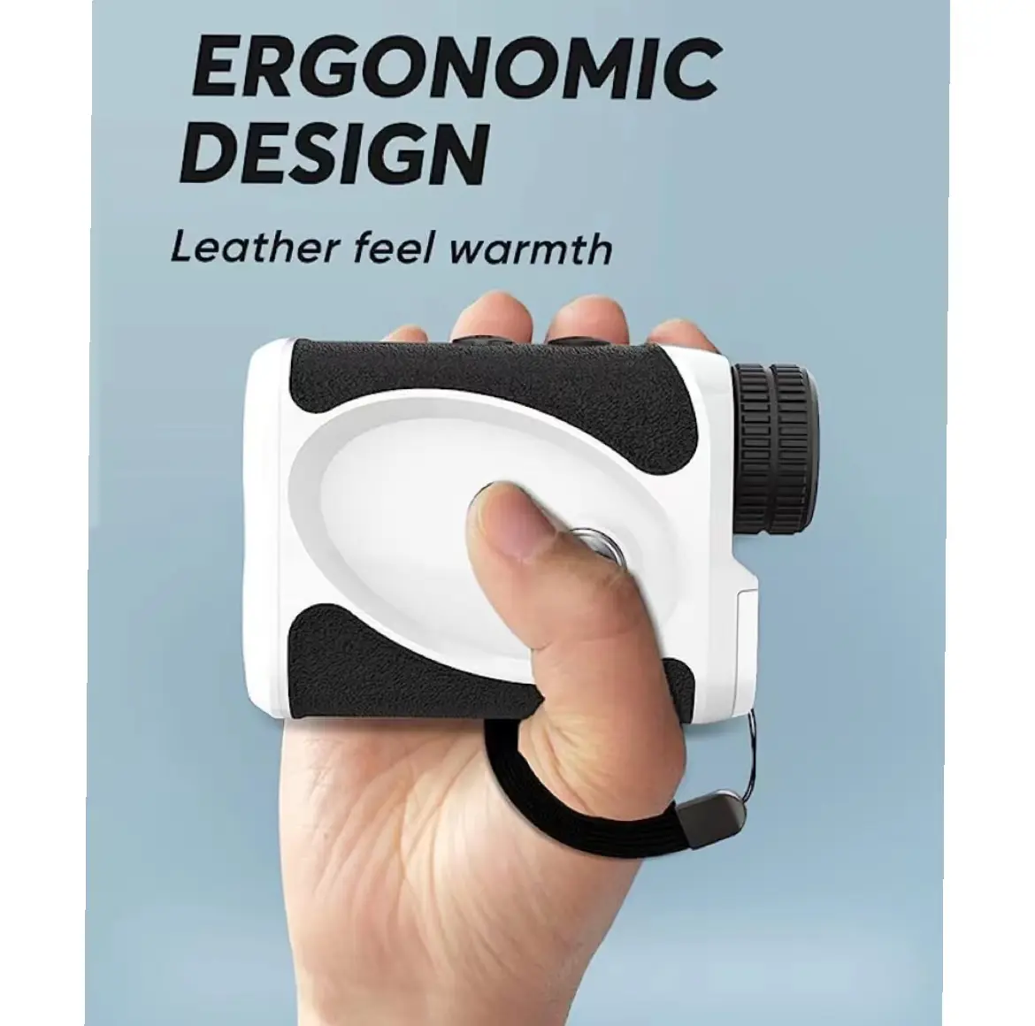 Golf Rangefinder, 800 Yards Laser Range Finder, High-Precision Flag Lock with Pulse Vibration