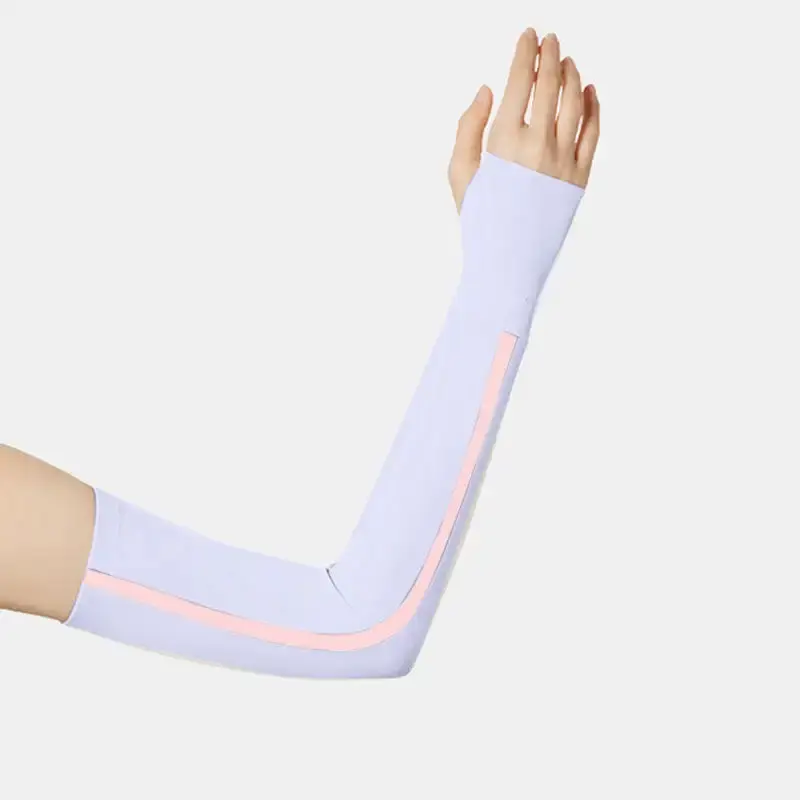 Oem Odm Custom Logo Sustainable Breathable Sun Protection Compression Kids Sports Arm Sleeves