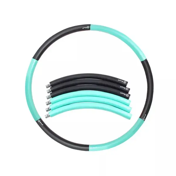 Adults Stainless Steel Body Building Hula Circle Fitness Thin Waist Detachable Weighted Hula Ring Featured Image