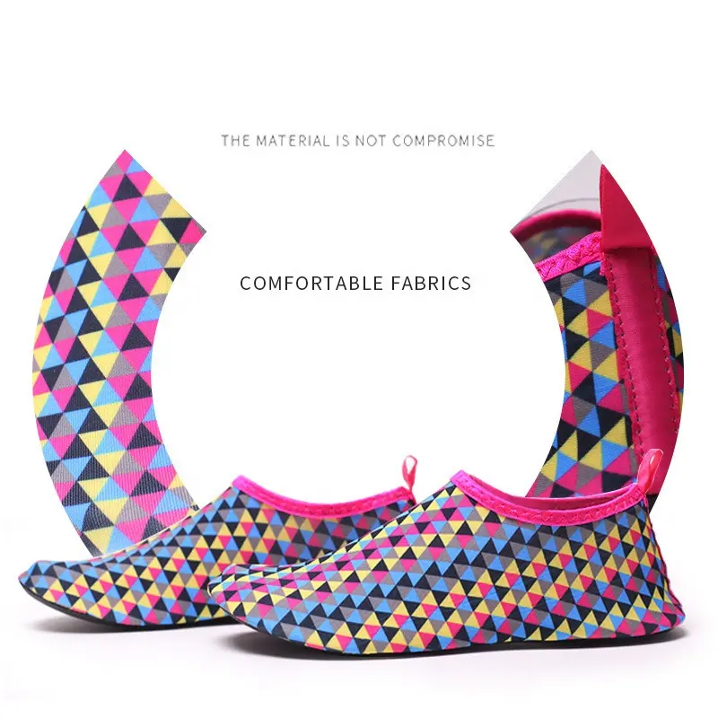Factory Water Proof Sports Water Sport Shoe Barefoot Print Quick Dry Breathable Beach Shoes Featured Image