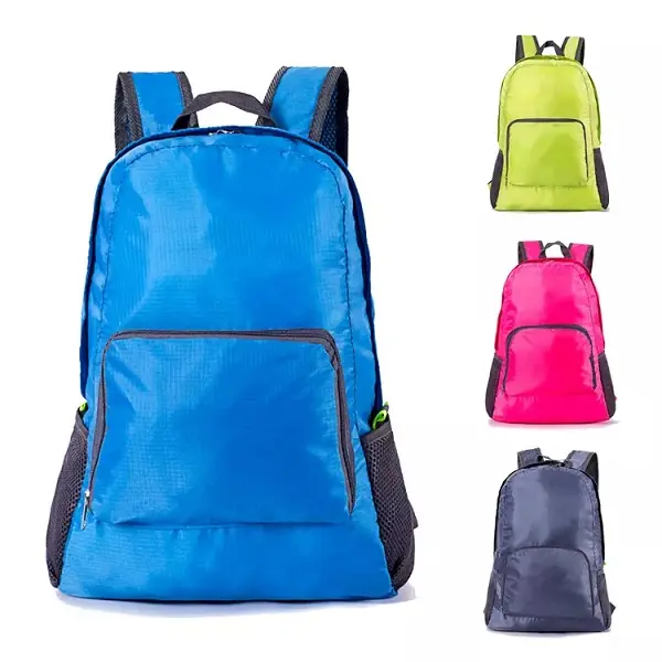 Promotional Cheap Outdoor Travel Ultralight Folding Back Pack Polyester Waterproof Foldable Backpack In Stock Featured Image