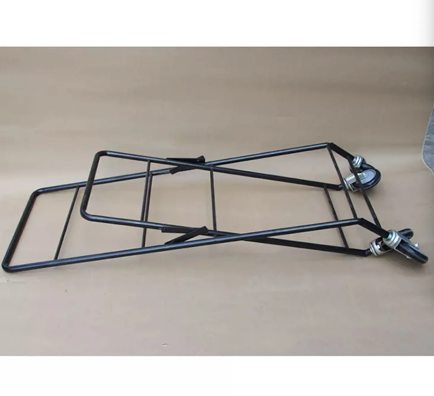 Double Layer Metal Sports equipment storage basket cart tennis ball trolley