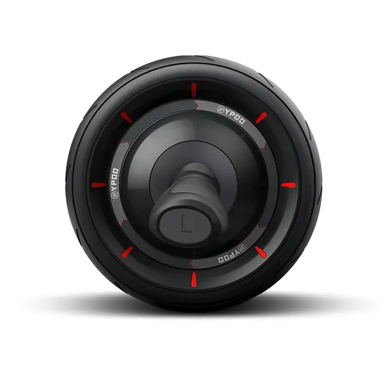 ABS plastic fitness equipment works abs double wheels