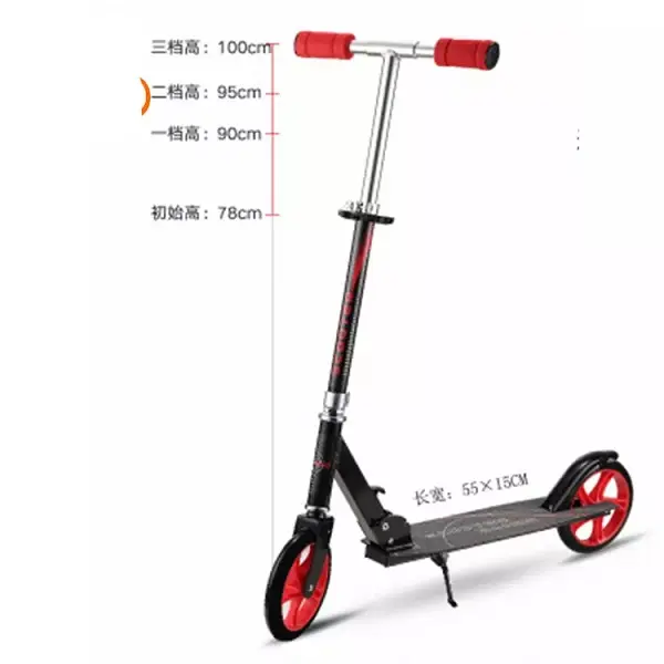 OEM custom cheap kick scooter for children /Hot sale CE scooter kids 2 wheels/factory price good quality scooter for teenagers
