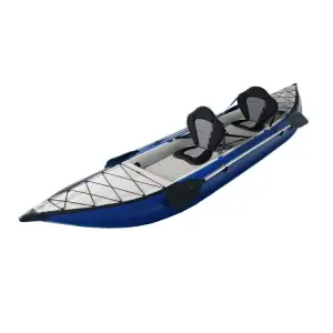 4.2 meter long multi-colored inflatable pontoon kayak