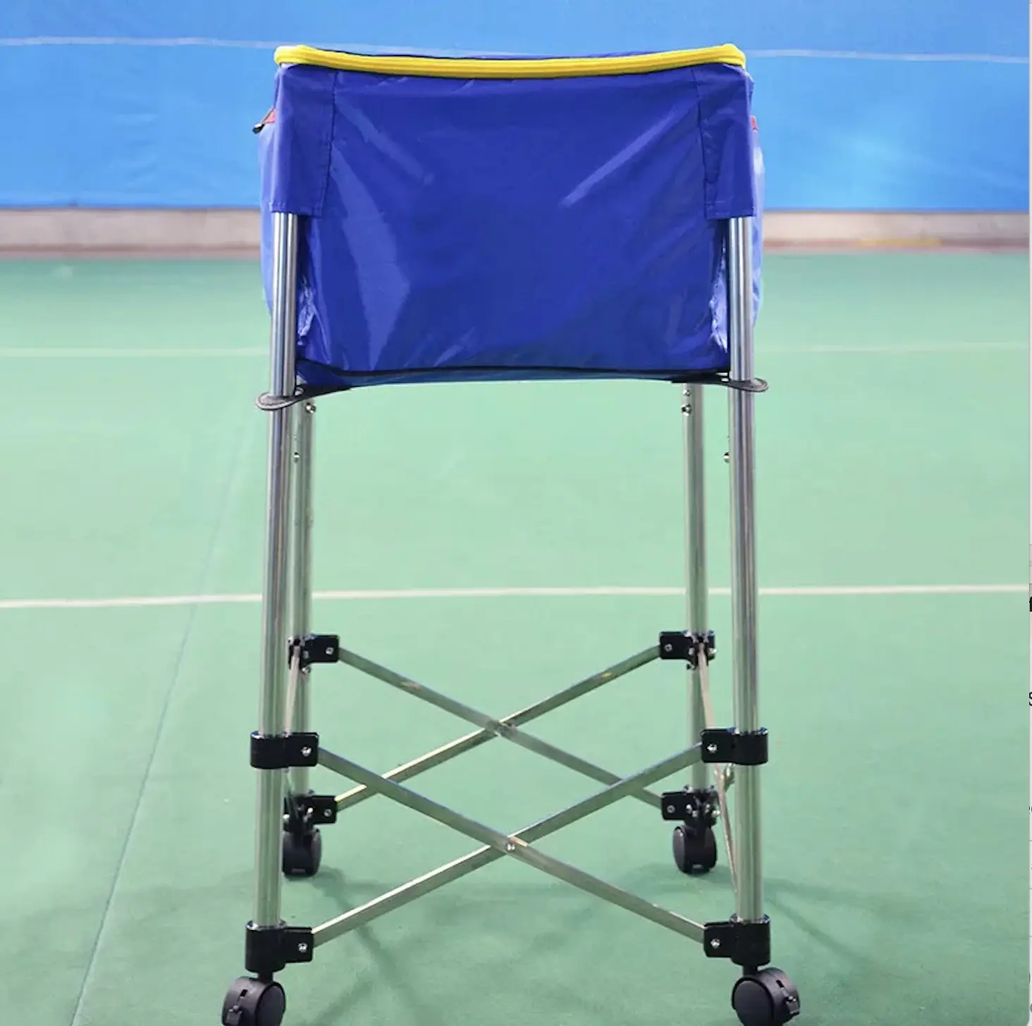 Wholesale High Quality Foldable Portable Storage Tennis Cart with Wheels For Tennis Club Featured Image