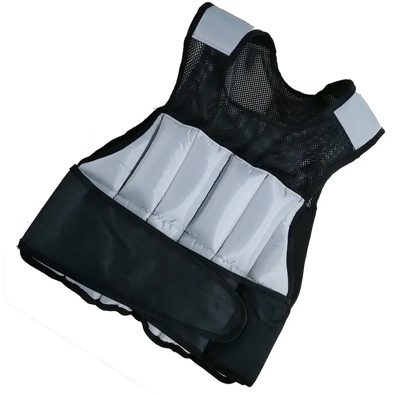 Adjustable weight jacket for running fitness