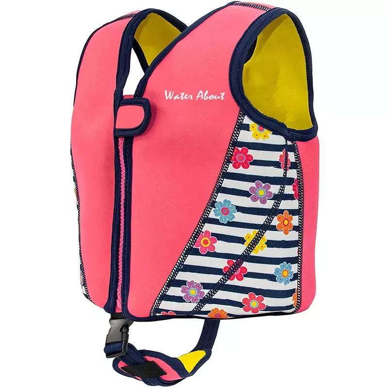 Custom Children Swimming Pool Accessories Cartoon Kids Floating Vest Child Life Jacket Buoyancy Vest Water Kids Swimm Vest