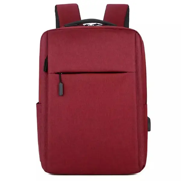 Custom Multifunction Nylon Waterproof Travel Designer Backpack Anti Theft Smart Laptop Backpack Bag With USB Charging Port Featured Image