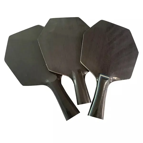 Factory direct selling hexagonal offensive table tennis rackets professional carbon soleplate custom short handle Featured Image